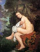 Die uberraschte Nymphe, Edouard Manet